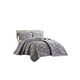 thumbnail image 1 of Cubrecama Quilt Con Diseño Geometrico Relieve Plaza Y Media Gris, 1 of 3
