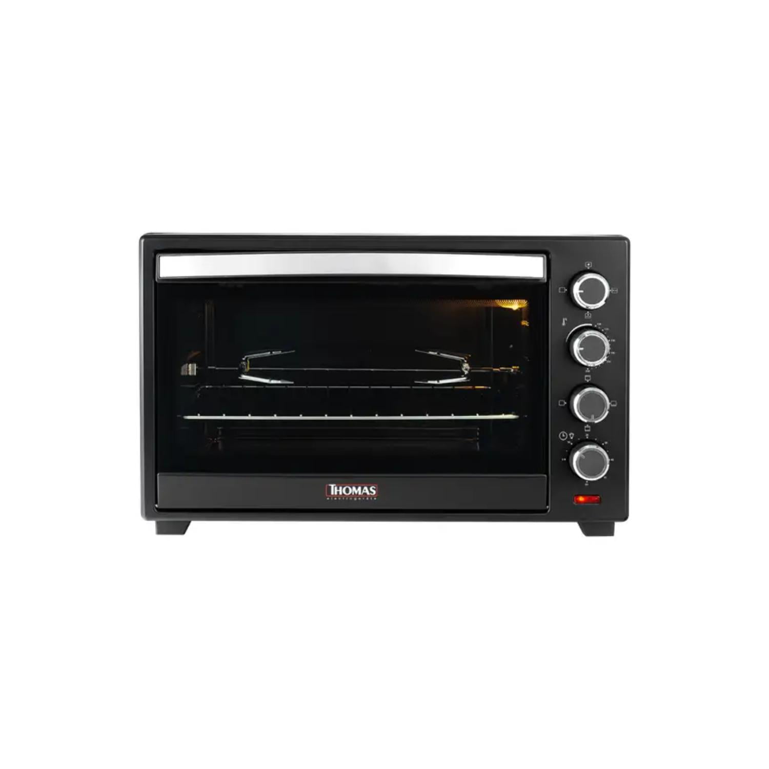 Thomas - Horno Electrico 38l 1600w 250°c Grill Conveccion Spiedo Th-38n