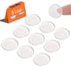 thumbnail image 1 of Topes Adhesivos Grandes Transparentes De Goma Para Vidrio 9 Piezas, 1 of 7