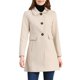 thumbnail image 1 of INSPIRE CHIC Abrigos de Invierno para Mujer Clásico Vintage de Longitud Media con Cuello Peter Pan y Botonadura Simple Abrigo S Blanco Crema, 1 of 7