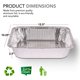 thumbnail image 2 of Sartenes de papel de aluminio Stock Your Home 9 x 13 (paquete de 10), 2 of 7