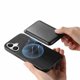 thumbnail image 3 of Funda de Cuero Magnética con Tarjetero para iPhone 16 Plus Cubierta Delgada Negro, 3 of 5