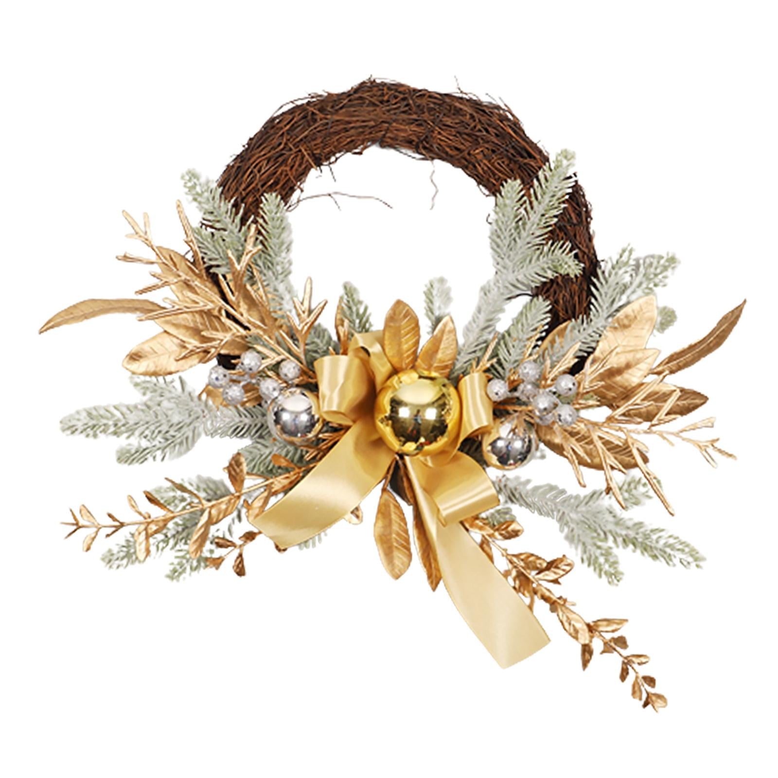 Bothyi - Guirnalda Navideña Para Decoración De Puerta Navideña, Para Pared Del Porche, Sala De Estar Con Luz