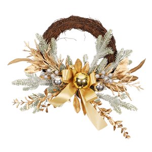 Bothyi - Guirnalda Navideña Para Decoración De Puerta Navideña, Para Pared Del Porche, Sala De Estar Con Luz