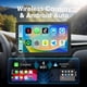 thumbnail image 3 of Audio estéreo para coche de 10.1 pulgadas Single Din con CarPlay y Android, 3 of 7