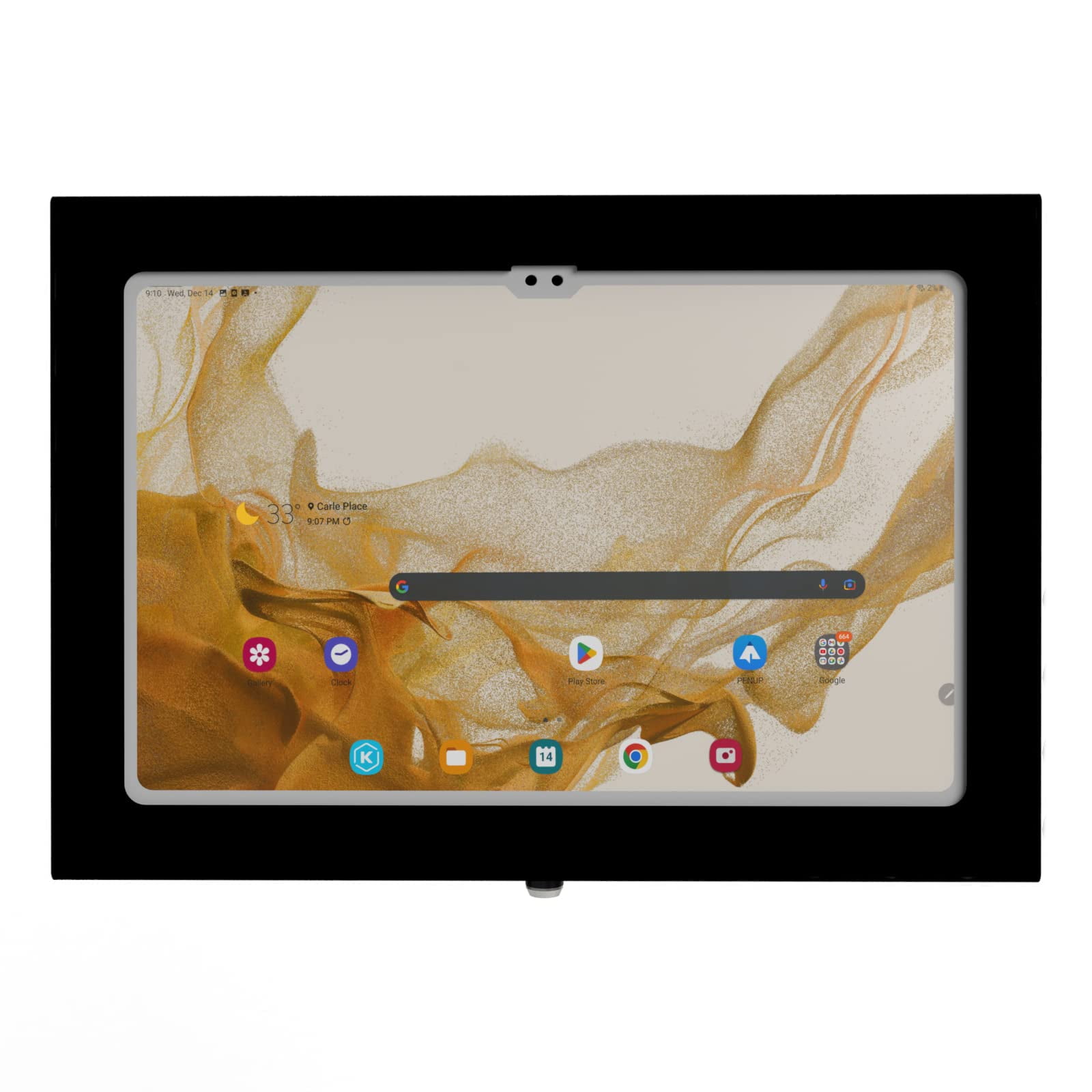 Tabcare - Funda Metálica Antirrobo Con Cierre Para Tableta Samsung Galaxy Tab S8 S9 S10 S11 Ultra 14.6