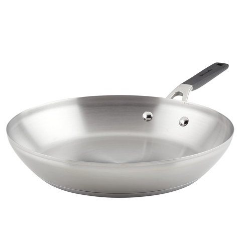 Sartén Kitchenaid De Acero Inoxidable Cepillado 12 Cm