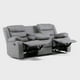 thumbnail image 4 of Sofa 3 Cuerpos Reclinable Gris Moderno Roma, 4 of 7
