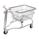 thumbnail image 1 of Carrito De Compras En Miniatura, Carrito De Juguete, Modelo Divertido, Mini Canasto De Almacenamiento, Regalo Para Niñas, Plateado Y Rosa, 1 of 3