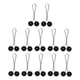 thumbnail image 3 of 12X Broche Pasadores Hijab Bufanda Perla Seguridad Pin Suéter Chal Clips Negro, 3 of 3