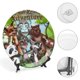 thumbnail image 4 of Amigos animales Plato decorativo de porcelana fina (bone china), plato decorativo de cerámica para hogar, oficina, soporte de pared, platos decorativos para dormitorio - 6 pulgadas (15 cm), 4 of 6