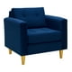 thumbnail image 2 of Sofa Retro 1c Felpa 01 Azul Marino, 2 of 6