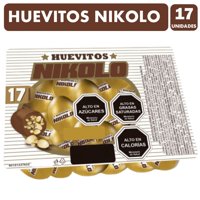 Huevitos De Chocolate Nikolo 17 Un 115 G Arcor