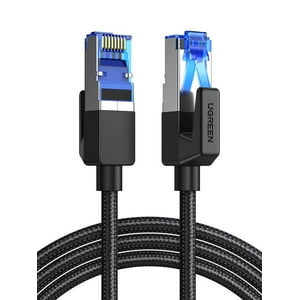 Cable De Red 20M Cat8 F/Ftp (40Gbps) Trenzado Negro Ugreen Nw153