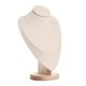thumbnail image 2 of Joyero Organizador De Soporte De Exhibición Soporte De Cadena De Busto De Madera Blanco Roto L, 2 of 3