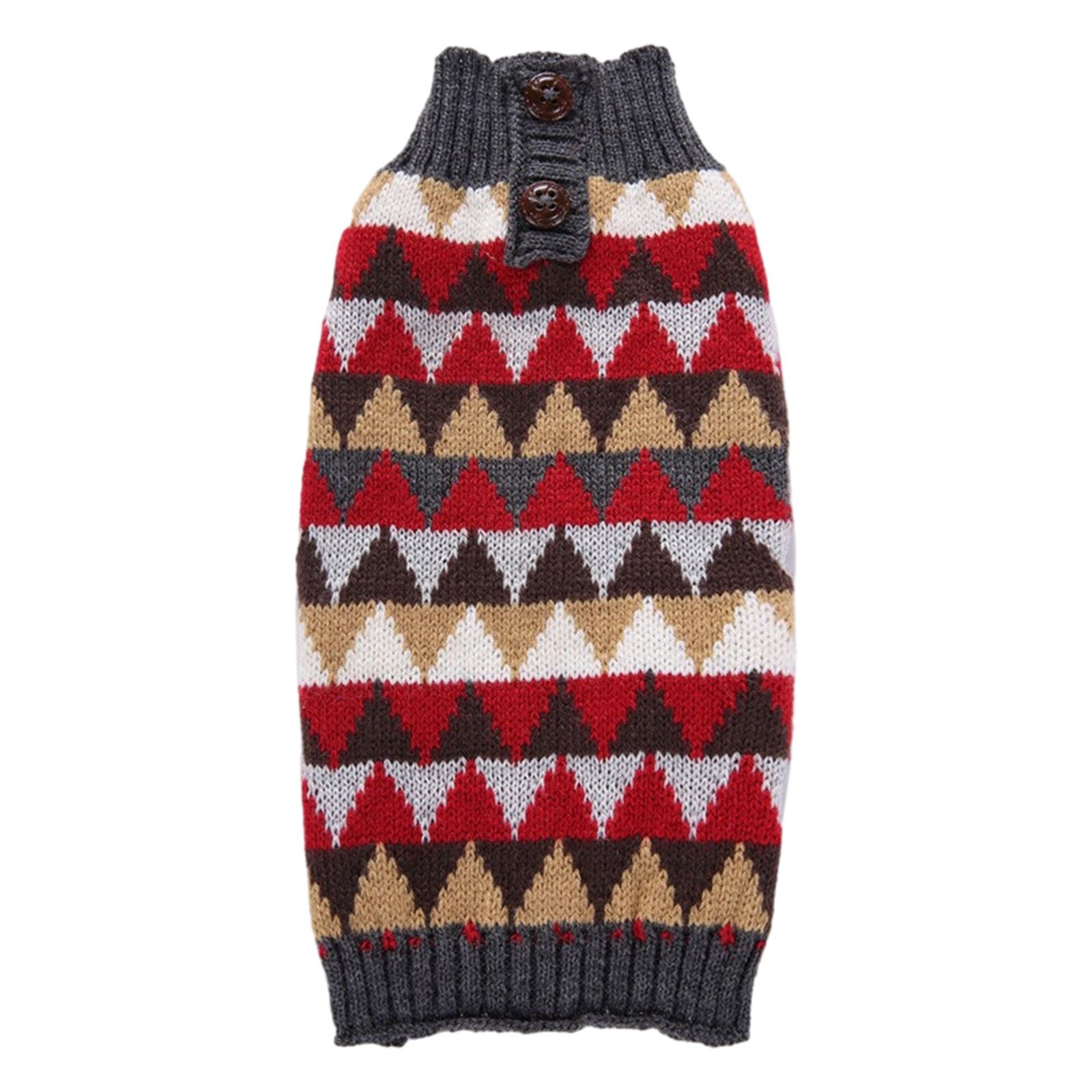 Magideal - Suéter De Invierno Para Perros, Chaleco De Invierno Para Perros, Ropa De Invierno Para Perros, Disfraz, Suministros Para Mascotas, Suéter De Punto , Sg