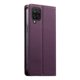 thumbnail image 4 of Funda Tipo Cartera de Cuero Sintético para Samsung Galaxy A12 Bloqueo RFID, con Ranuras para Tarjetas y Bolsillo para Efectivo, Cierre Magnético Fuerte Morado, 4 of 6