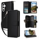 thumbnail image 3 of Funda Cartera con Cremallera y Correa para Samsung Galaxy S26 Plus 5G Soporte y Tarjetero Negro, 3 of 6