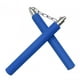 thumbnail image 1 of Nunchakus De Espuma De Entrenamiento Agarre Cómodo Para Artes Marciales De Taekwondo Wingchun Azul, 1 of 5
