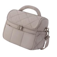 Magideal - Bolsa Térmica Aislante, Bolsa Térmica Para Almuerzo Con Correa De Hombro Ajustable, Cremallera, Bolsa Térmica Para Alimentos Fríos Y Calientes, Lonche Caqui