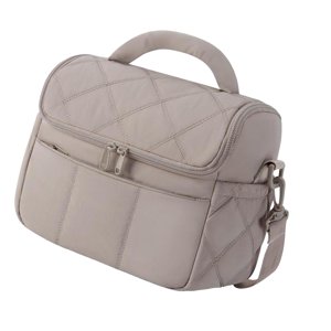 Magideal - Bolsa Térmica Aislante, Bolsa Térmica Para Almuerzo Con Correa De Hombro Ajustable, Cremallera, Bolsa Térmica Para Alimentos Fríos Y Calientes, Lonche Caqui