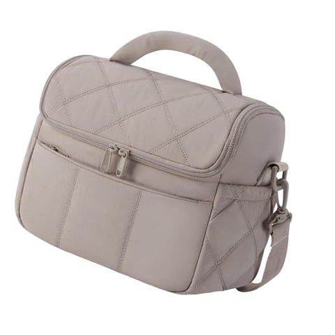 Magideal - Bolsa Térmica Aislante, Bolsa Térmica Para Almuerzo Con Correa De Hombro Ajustable, Cremallera, Bolsa Térmica Para Alimentos Fríos Y Calientes, Lonche Caqui