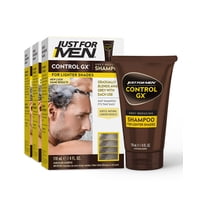Just For Men - Champú Solo Para Hombres Control Gx Grey Reducing 120 Ml X3