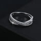 thumbnail image 4 of 1pc Stylish Stainless Steel Cross Zircon Ring for Women - Perfect Gift for Birthdays, Anniversaries, and Special Occasions, 4 of 5