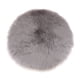 thumbnail image 3 of Cojín De Asiento De Piel Sintética Cojín De Piel De Oveja Artificial Gris 33cm, 3 of 3