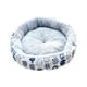 thumbnail image 4 of Cama de gato de peluche Soft Snooze de 17 pulgadas inferior impermeable antideslizante Kitty Kennel Otoño Invierno Mascotas Cama Cojín para , Gato blanco, 4 of 5