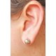 thumbnail image 2 of Pendientes Esferas plateadas de 8 mm hipoalergénicos, 2 of 2