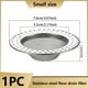 thumbnail image 4 of 1pc Shower Drain Hair Catcher, Stainless Steel Floor Drain, Anti Blocking Drain Stopper, Sewer Bathtub Hair Cleaning Collection Filter, Bathroom Accessories, 4 of 4