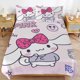 thumbnail image 3 of 3PCS Cinnamoroll Bedding Set Comforter Duvet Cover Set Quilt Cover for Kids Teens Bedroom Decoration, 3 of 5
