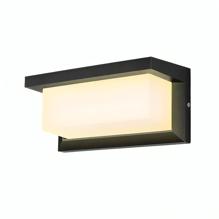 Genérico - Aplique Led Cálida 15W Moderno Ip65 Impermeable Exterior