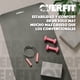 thumbnail image 5 of Mat Yoga Nbr 15mm Overfit Ejercicio Alfombra Antideslizante Negro, 5 of 5