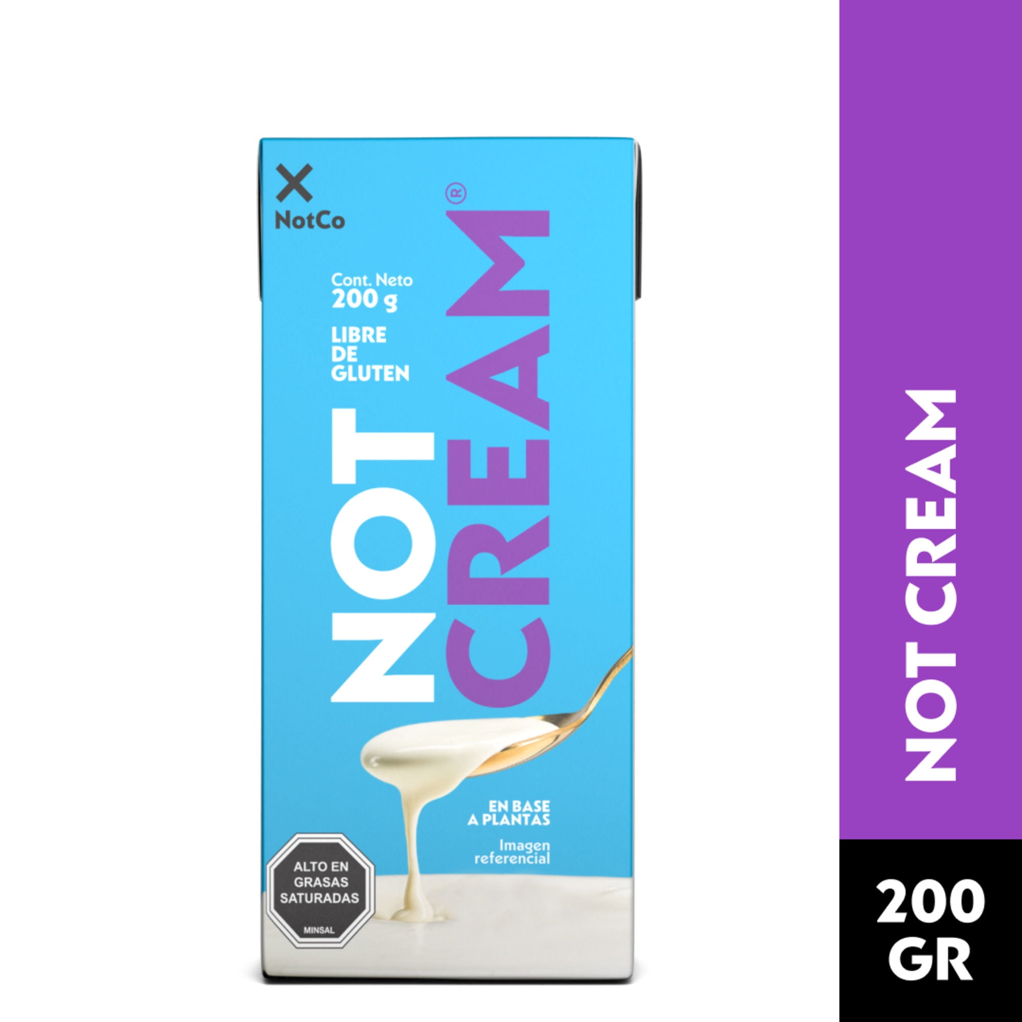 Sucedáneo De Crema Notcream Tetra Pak Vegetal 200 g NotCo