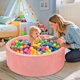 thumbnail image 5 of Piscina de bolas para bebés SIUUHOVS, 90 x 30 x 5 cm, espuma viscoelástica suave, rosa, 5 of 7