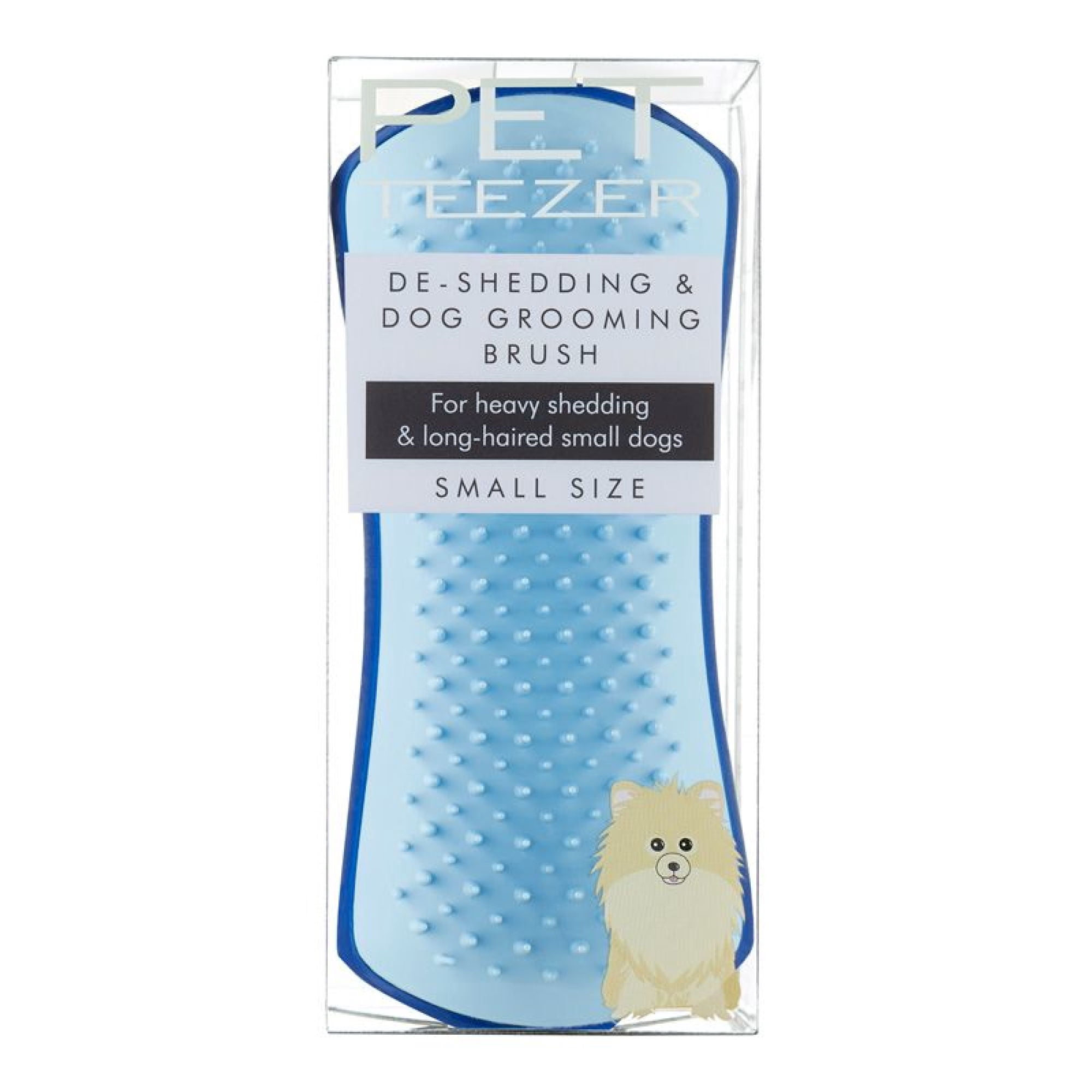 Cepillo Desenredante Para Perro Azul/Celeste 1 Un