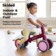 thumbnail image 4 of Bicicleta de Equilibrio para Niños SKIDEE con 4 Ruedas y Ruedas LED, 4 of 6
