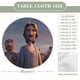 thumbnail image 2 of El Rey De Reyes theme Fitted Round Tablecloths Elastic Edged Table Covers Waterproof Table Cloth For Kitchen Holiday Party Tables Decor 120cm, 2 of 6