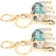 thumbnail image 4 of 2 llaveros de aleación con diseño de animales, bonitos y elegantes, para niñas, para decorar bolsos, regalo y juguetes, 4 of 11