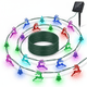 thumbnail image 1 of Guirnalda Solar Navidad 4m 20 Led Renos Arbolitos Multicolor, 1 of 9