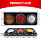thumbnail image 2 of Luces traseras LED para remolque WUSHIXAN 10 cm 12 V‑24 V (2 unidades), 2 of 6