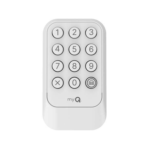 Teclado inalámbrico para puerta de garaje compatible con MyQ de Chamberlain