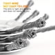 thumbnail image 2 of 1pc Steel Wire Grass Trimmer Head Universal Weed Brush Fit Electric Lawnmower Brush Cutter Removal Moss Rust, 6 Inches, 2 of 4