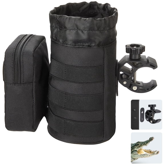 Portavasos KEMIMOTO 32 oz Negro con Abrazadera Tipo Caimán