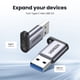 thumbnail image 2 of Adaptador M/h Usb-a 3.0 / In Usb-c 3.1 Aluminio Silver Us276, 2 of 3