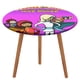 thumbnail image 1 of Wordgirl theme Fitted Round Tablecloths Elastic Edged Table Covers Waterproof Table Cloth For Kitchen Holiday Party Tables Decor 150cm, 1 of 6