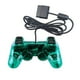 thumbnail image 4 of 2 Pack Mando con cable PS2, Doble Shock Gamepad Para Consola PlayStation 2 - Doble Vibración-Violeta claro y verde claro, 4 of 7