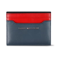 Cartera Tommy Hilfiger Rfid Compacta Reversible Para Hombre